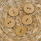 18mm Glossy Akoya Pearl Shell Buttons - Sold Individually