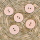 18mm Glossy Akoya Pearl Shell Buttons - Sold Individually