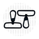 Premium Swivel Hook 38mm (1.5in) - 2 per Pack