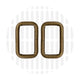 Basic Rectangular Rings 25mm (1in) - 2 per Pack