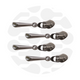 #5 Drop Zipper Pulls - 4 per Pack
