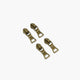 #5 Bottle Opener Zipper Pulls - 4 per Pack