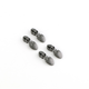 #5 Strawberry Zipper Pulls - 4 per Pack