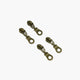 #3 Donut Zipper Pulls - 4 per Pack