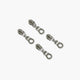 #3 Donut Zipper Pulls - 4 per Pack