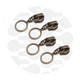 #5 Loop Zipper Pulls - 4 per Pack