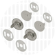 Slim Magnetic Snap 18mm (0.75inch)- 2 per Pack