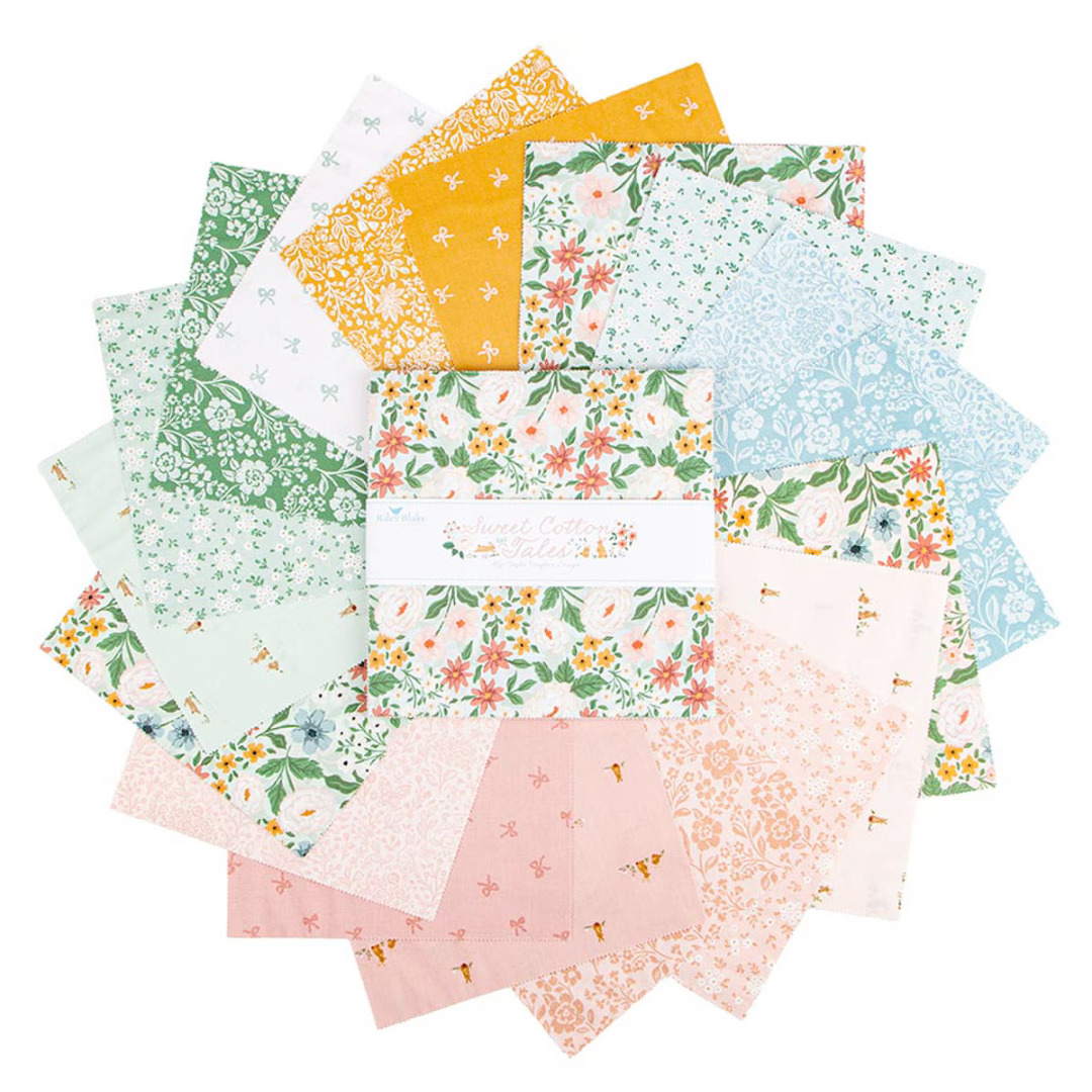 Blake Sweeter Riley Blake Sweet Cotton Tales Layer Cake – Fabrications Ottawa