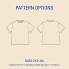 Big T-shirt sewing pattern