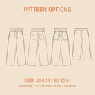High Waist Pants Sewing Pattern Wardrobe By Me
