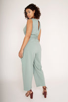 Wide leg jumpsuit sewing pattern