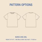 Big T-shirt sewing pattern