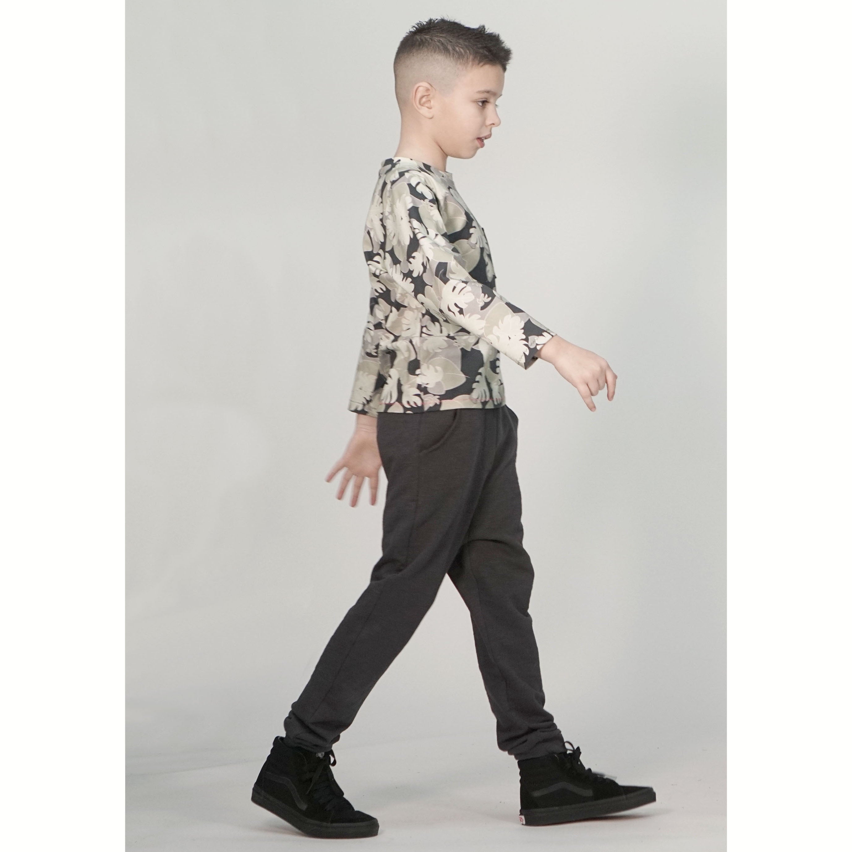 Kids Slouch Pant Jogger PDF Sewing Pattern