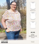 Alva woven dolman style top (PDF)