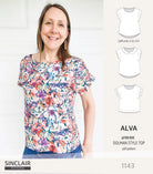Alva woven dolman style top (PDF)