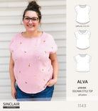 Alva woven dolman style top (PDF)