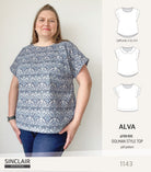 Alva woven dolman style top (PDF)