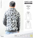 Apollo knit colorblocked hoodie for men (PDF)