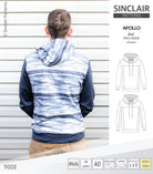 Apollo knit colorblocked hoodie for men (PDF)