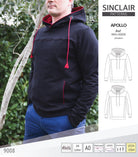 Apollo knit colorblocked hoodie for men (PDF)