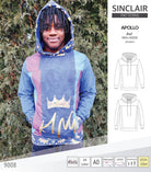 Apollo knit colorblocked hoodie for men (PDF)
