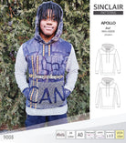 Apollo knit colorblocked hoodie for men (PDF)