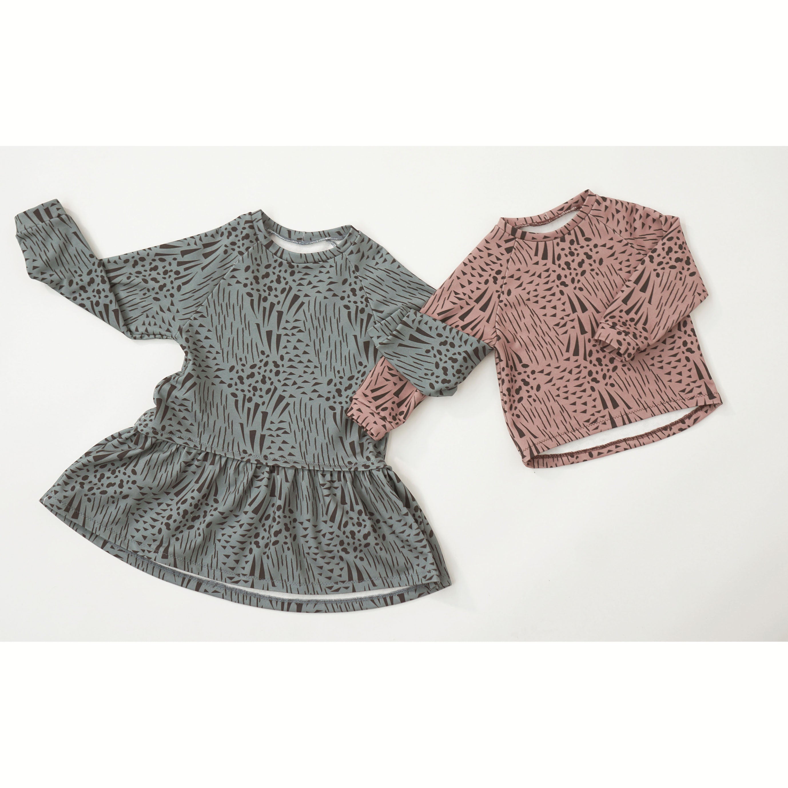 Aspen Kids Sweatshirt PDF Sewing Pattern 1-11 years