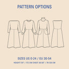 Asta Dress sewing pattern Wardrobe By Me