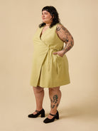 Aylin Wrap Dress + Vest 