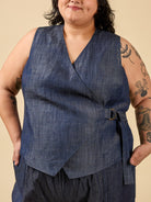 Aylin Wrap Dress + Vest 