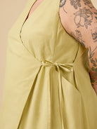 Aylin Wrap Dress + Vest 