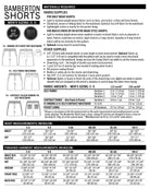 Bamberton Shorts PDF - Men's
