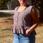 Bloom Button Top and Dress Sewing Pattern
