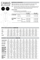Camas Blouse PDF