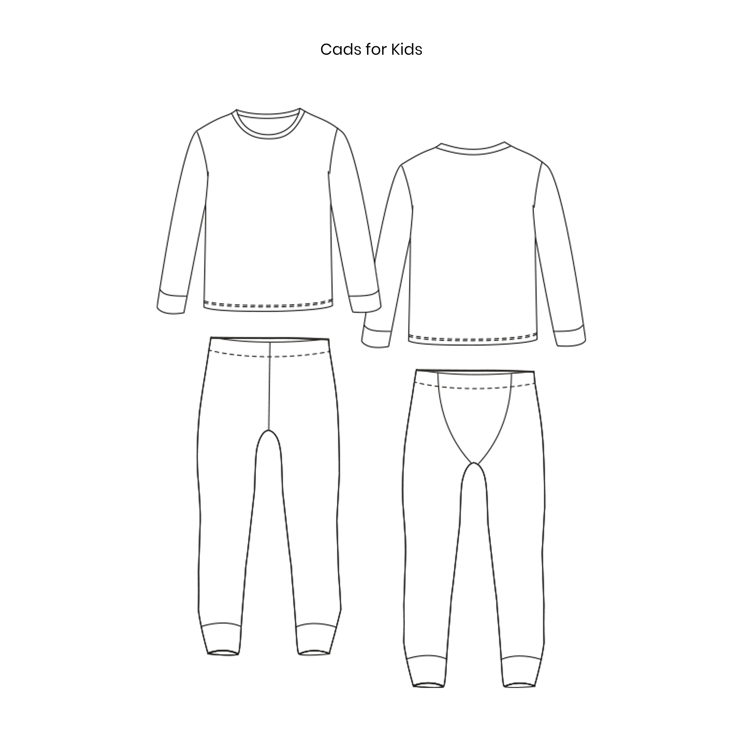 Family Perri PJs - Bundle Sewing Pattern PDF Pack