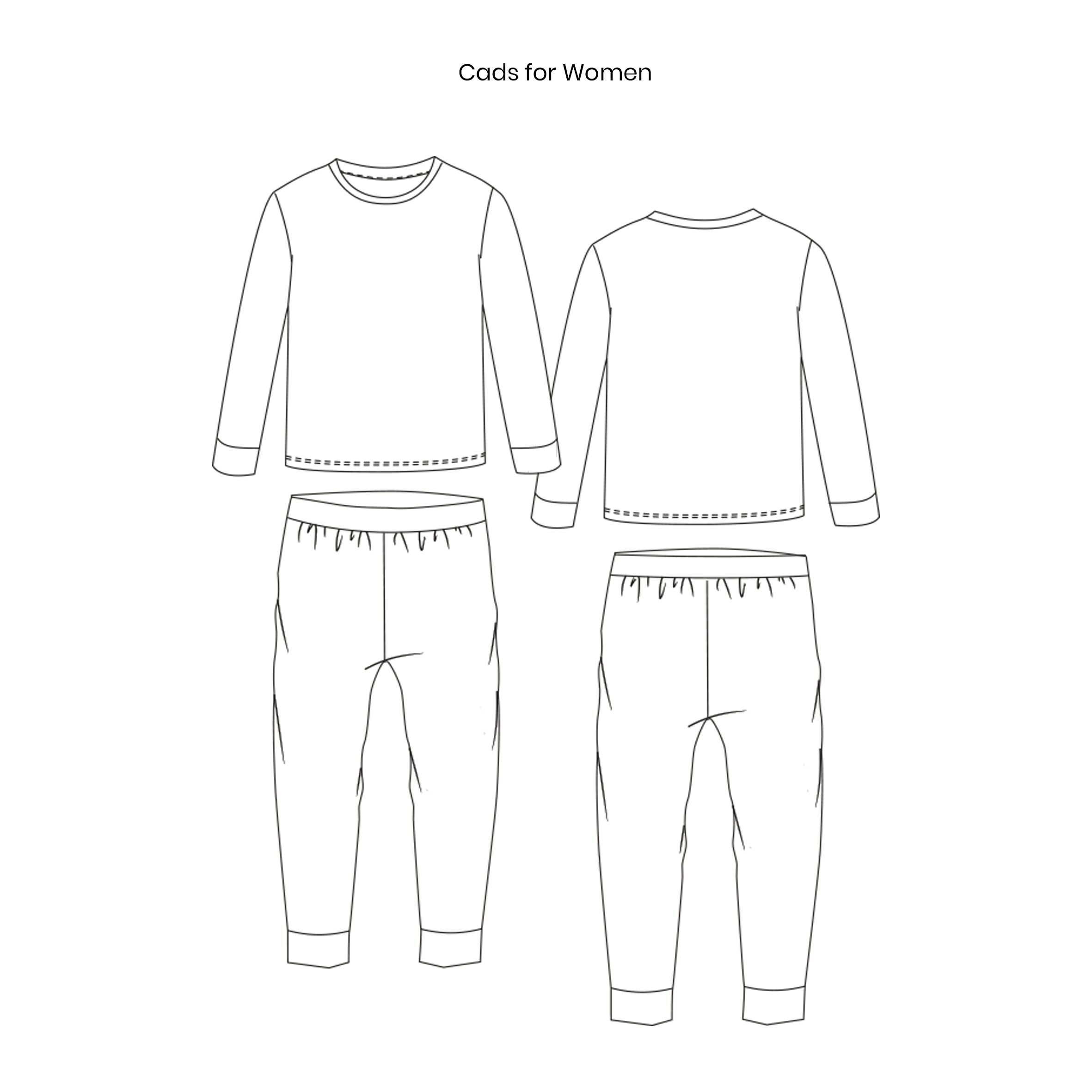 Family Perri PJs - Bundle Sewing Pattern PDF Pack