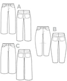Frank Jeans Pattern