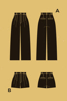 Genêt Pants + Shorts Pattern
