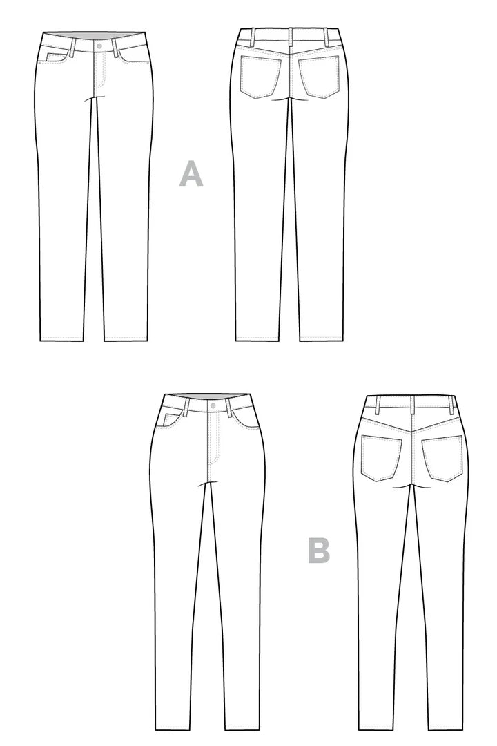 Ginger Jeans Pattern