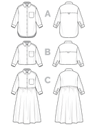 Jenna Shirt + Shirtdress