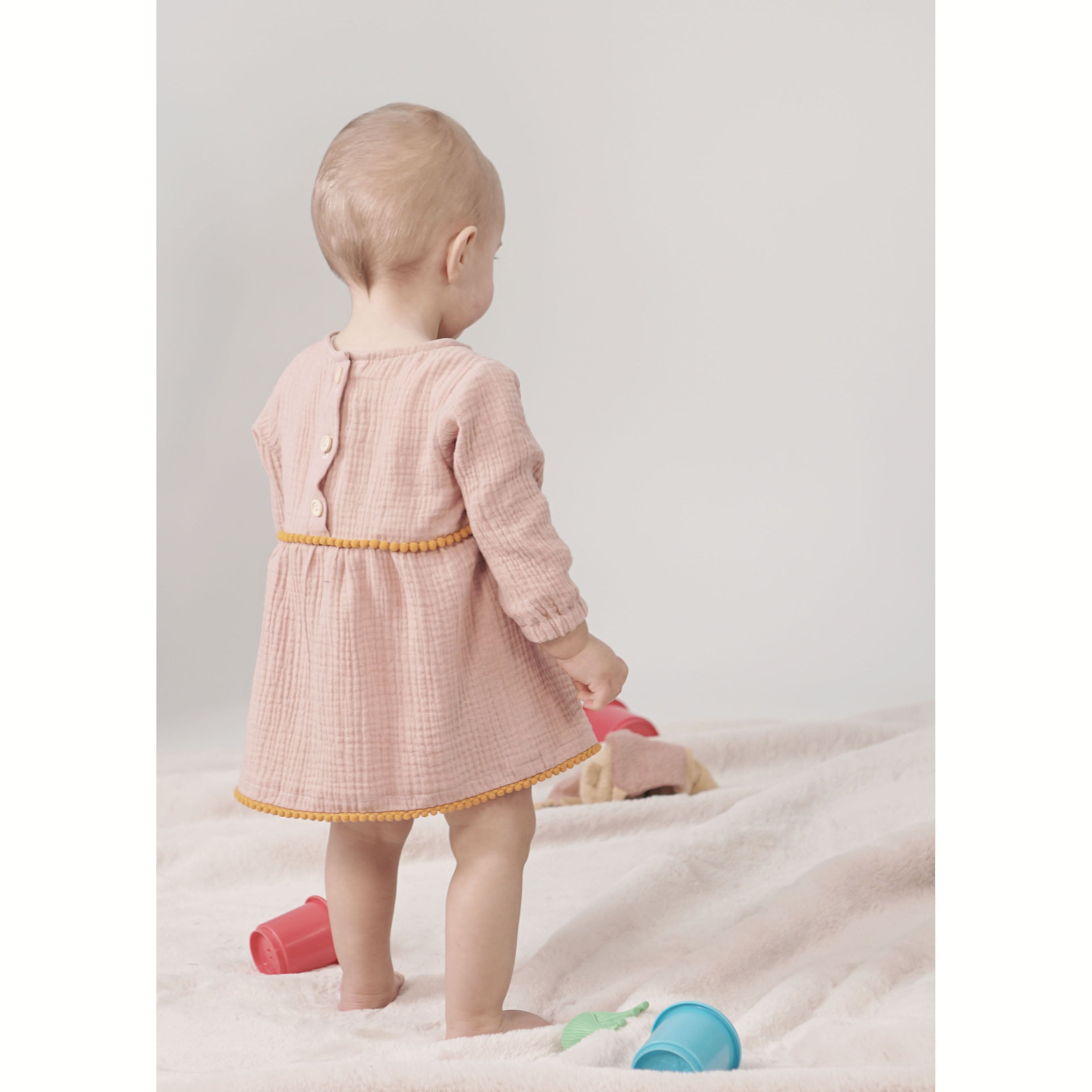 Baby and toddler Woven Tunic/Dress Paper PDF Sewing Pattern