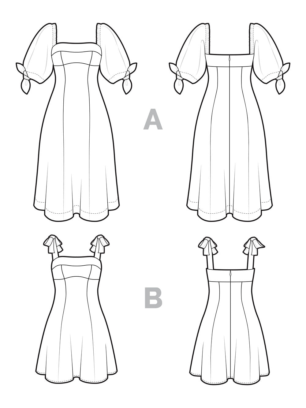 Lilas Dress Pattern