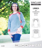 Linnea colorblocked sweater (PDF)