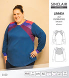 Linnea colorblocked sweater (PDF)