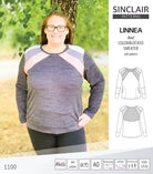 Linnea colorblocked sweater (PDF)
