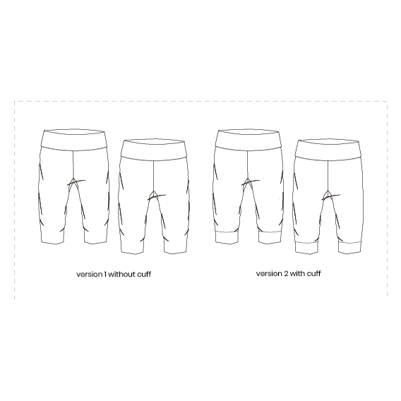 Baby Slouch Jogger Trouser PDF Sewing Pattern