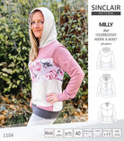 Milly colorblocked hoodie and zip up jacket (PDF)