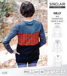 Milly colorblocked hoodie and zip up jacket (PDF)