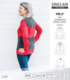 Milly colorblocked hoodie and zip up jacket (PDF)