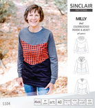 Milly colorblocked hoodie and zip up jacket (PDF)